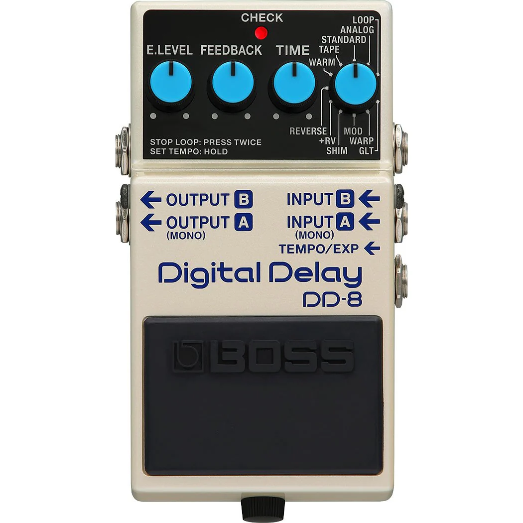 Boss DD-8 Digital Delay Effects Pedal - Image 4