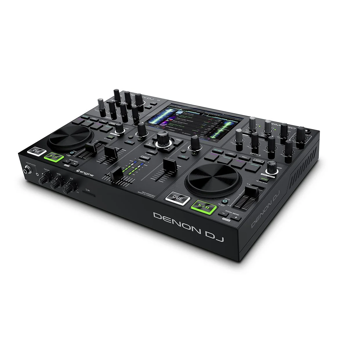 Denon PRIMEGO 2-Deck Rechargeable Smart DJ Console with 7-inch Touchscreen - Image 3