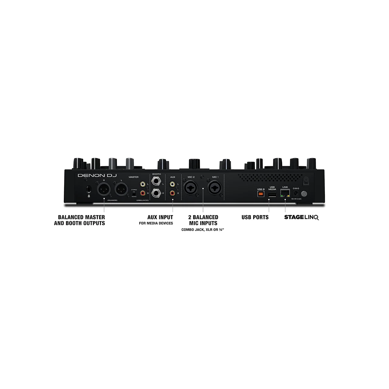 Denon PRIMEGO Smart DJ Console & BRLDIGITALXLE Soft Case Bundle - Image 5
