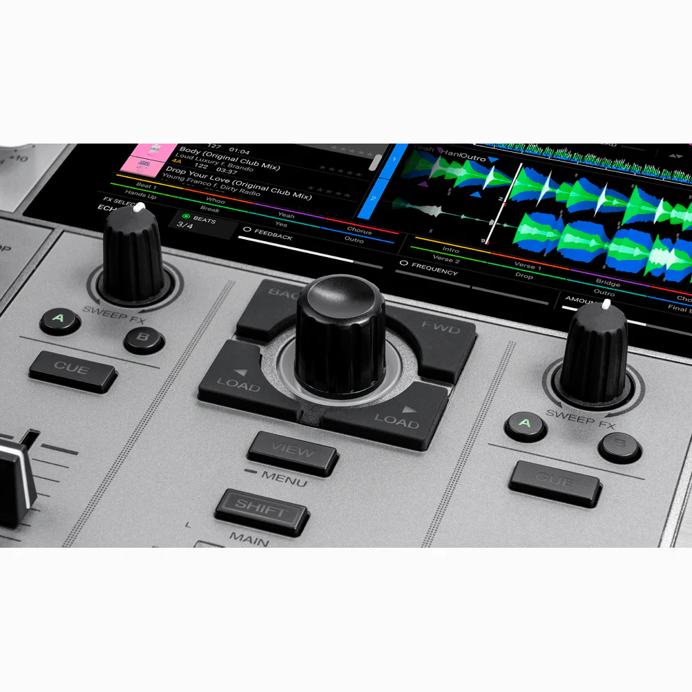 Denon PRIMEGO+ Standalone Rechargeable Smart DJ Console w/ 7-inch Touchscreen - Image 3