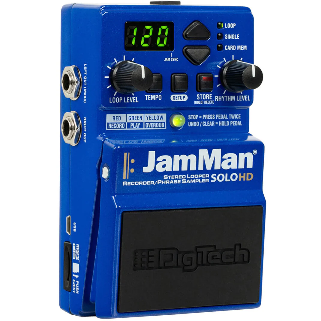Digitech JAMMAN-SOLO-HD JamMan Solo HD Stereo Looper - Image 2