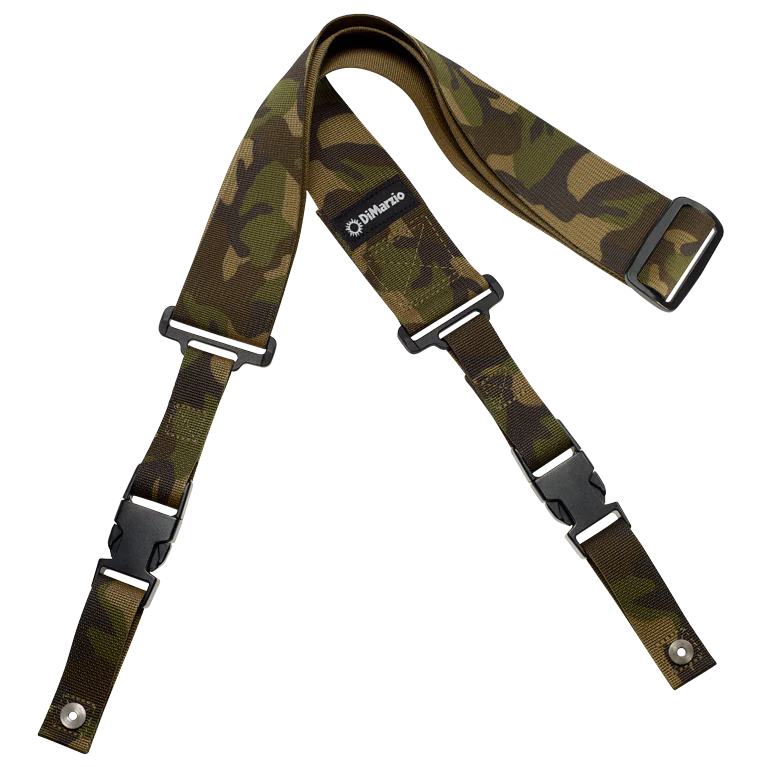 DiMarzio DD2200CM Cliplock 2" Strap, Camo