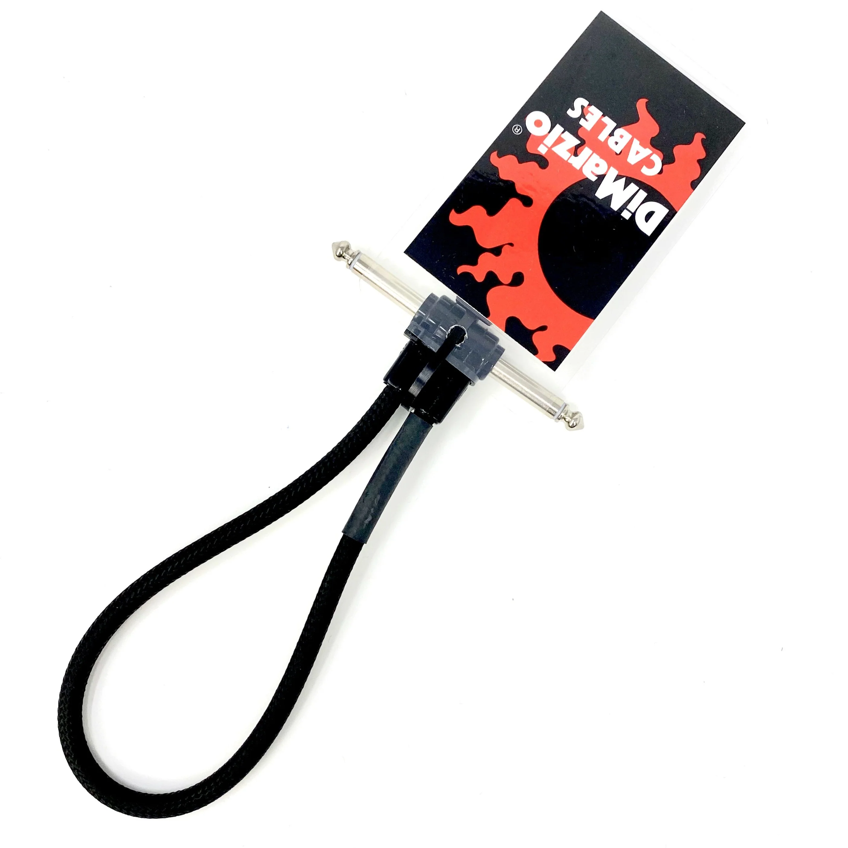 DiMarzio EP17J12RRBK 12" Jumper Cable, Black (Loc:4M)