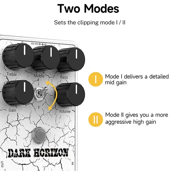 Donner EC1336 Dark Horizon Distortion Pedal - Image 3