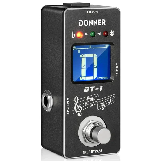 Donner EC772 DT-1 2-Mode Chromatic Tuner Pedal