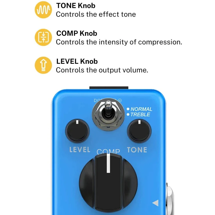 Donner EC888 Ultimate Compressor Pedal - Image 5