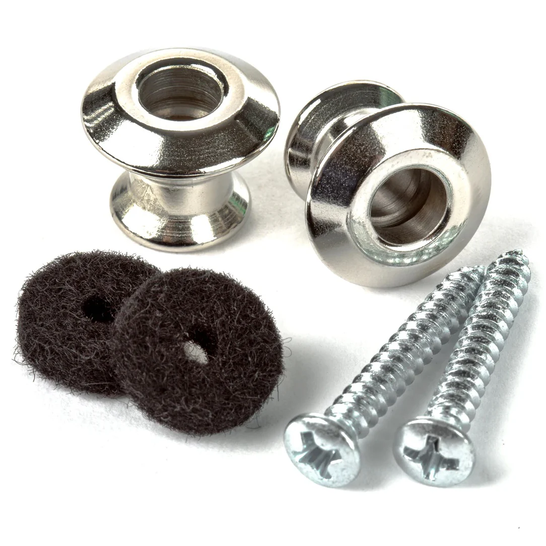 Dunlop 2PSLS031N Straplok Strap Button Dual Design, Nickel
