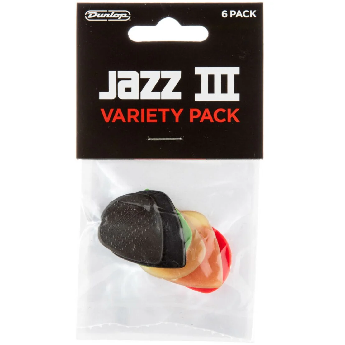 Dunlop PVP103 Jazz III Pick Variety Pack