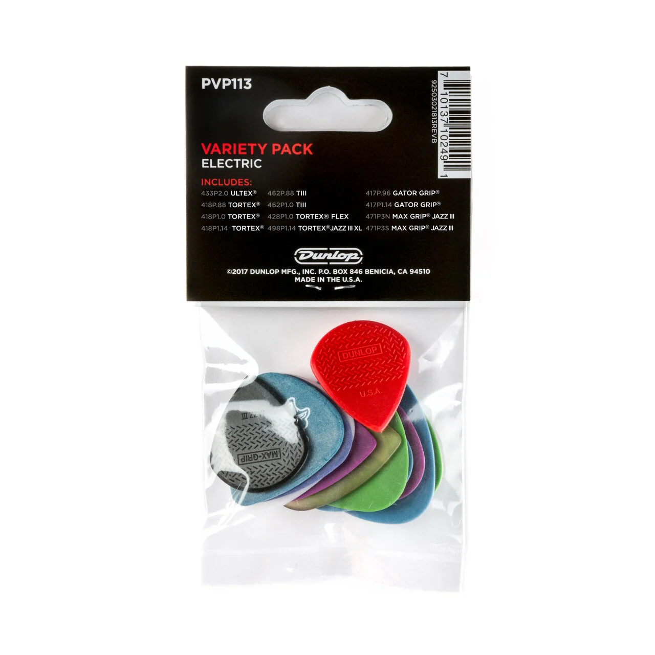 Dunlop PVP113 Electric Pick Variety Pack - Image 2
