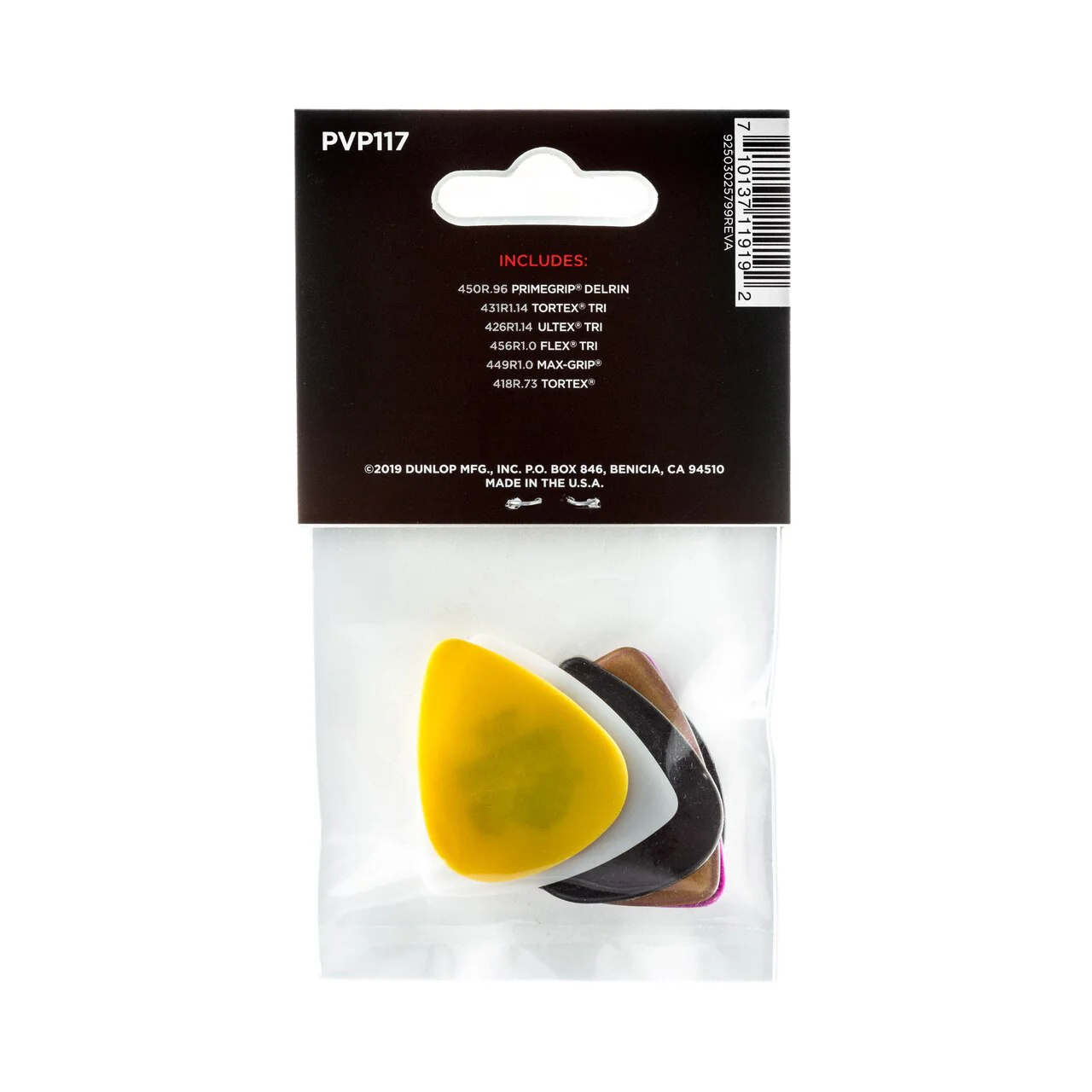 Dunlop PVP117 Bass Pick Variety Pack - Image 2