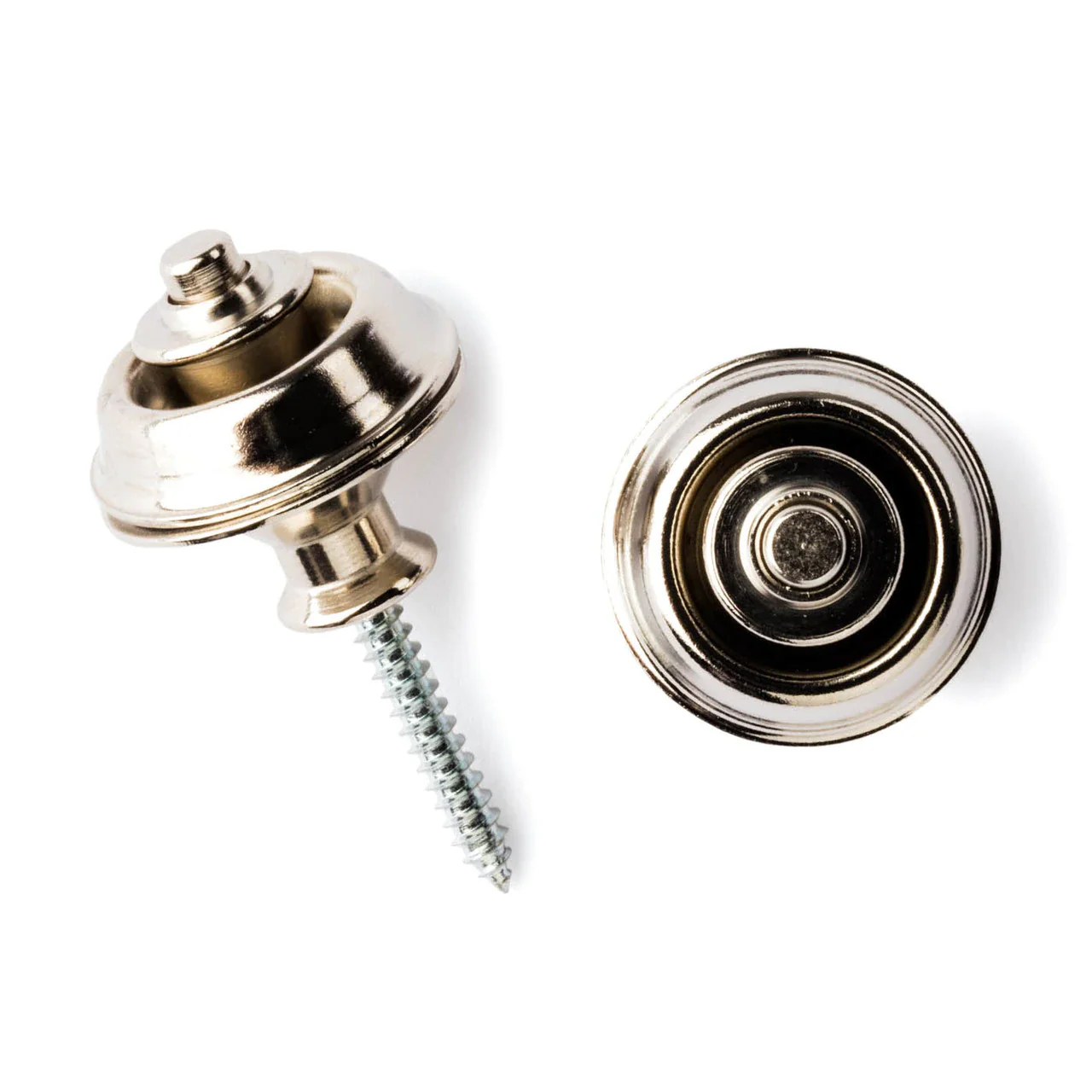 Dunlop SLS1031N Dual Design Straplok Nickel - Image 2