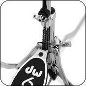 DW DWCP6500UL Ultra Light Hi-Hat - Flush Base - Image 4