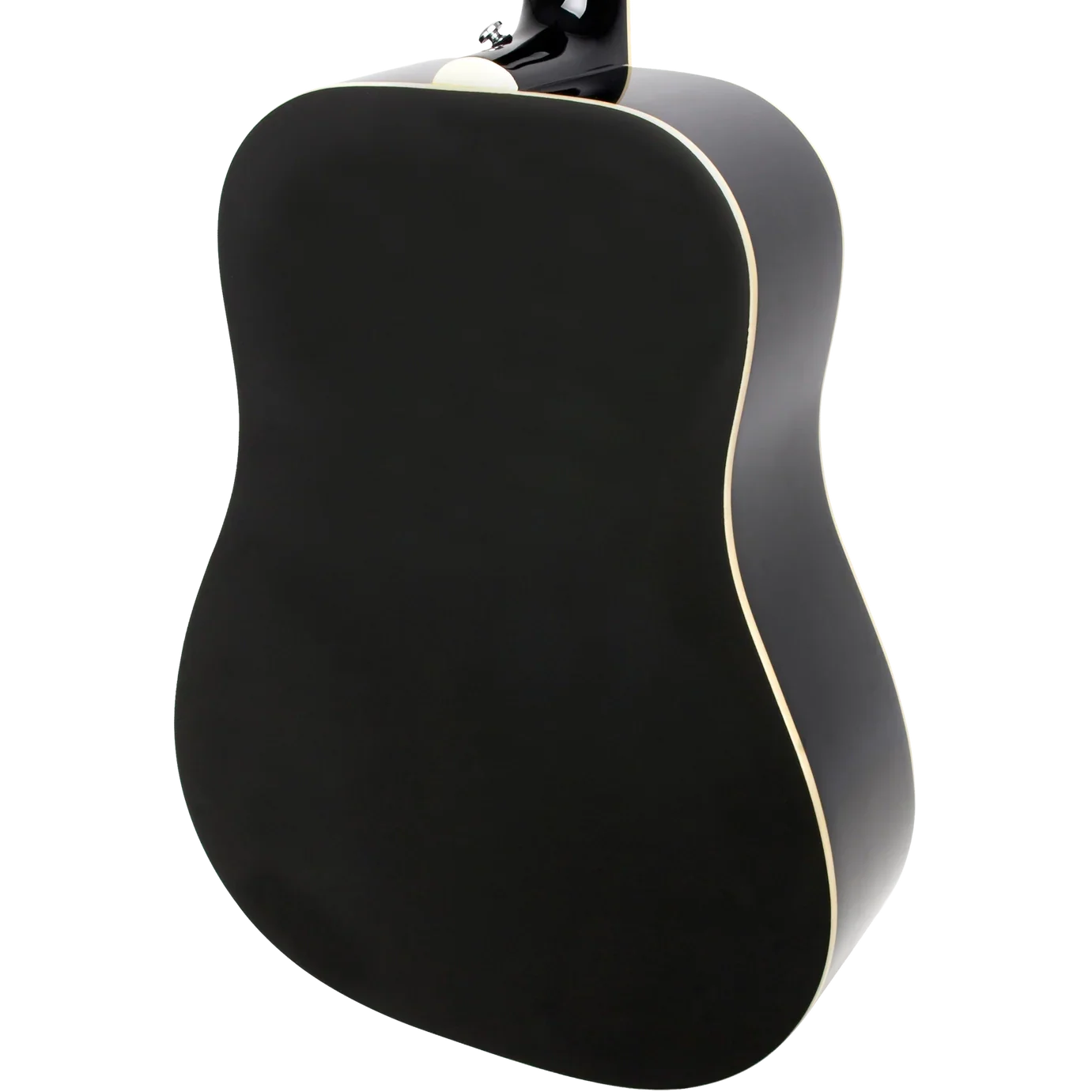 Epiphone EA10EBCH1 DR-100 Acoustic Guitar, Ebony - Image 3