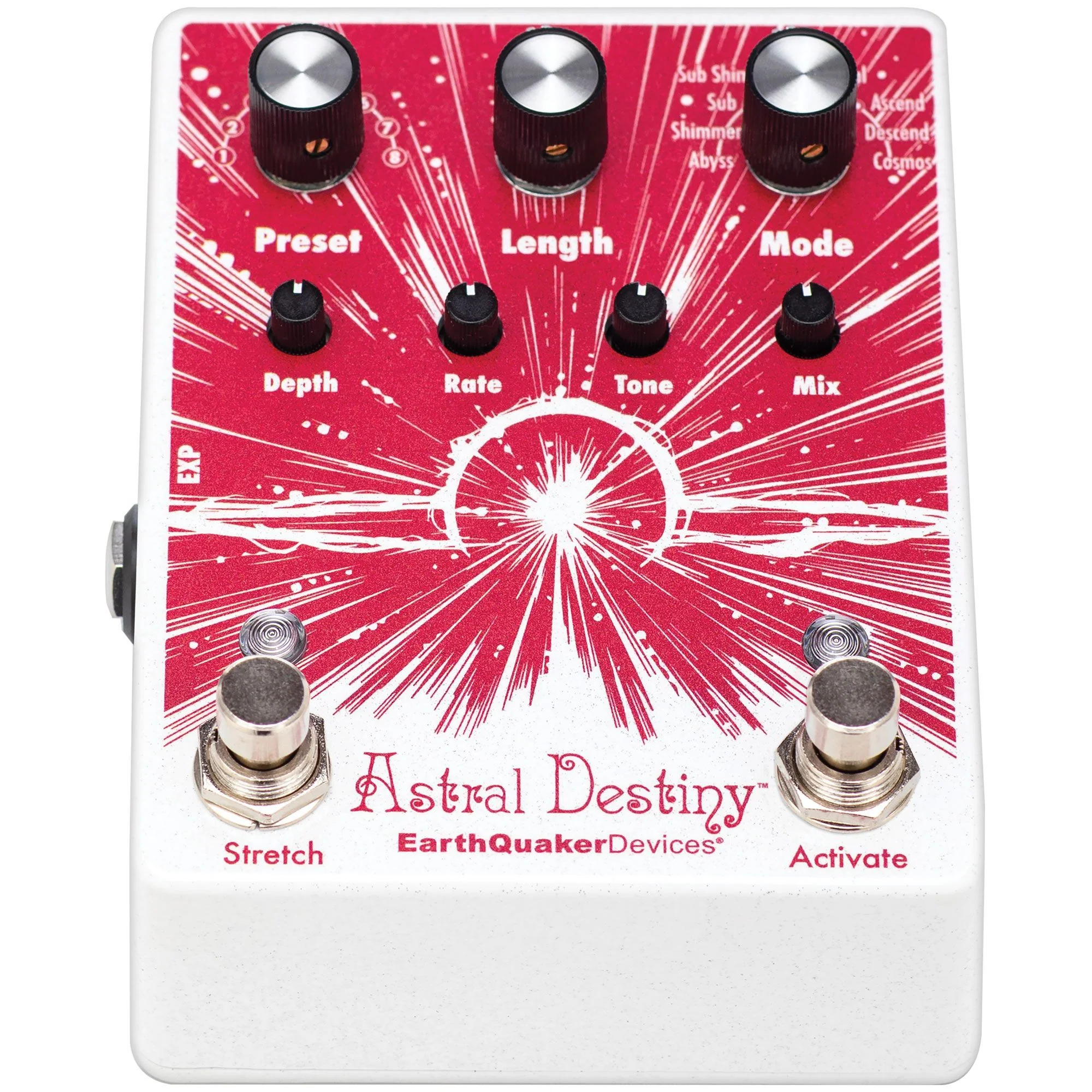 EarthQuaker ASTRALDESTINY Modulated Octave Reverb Effects Pedal - Image 2