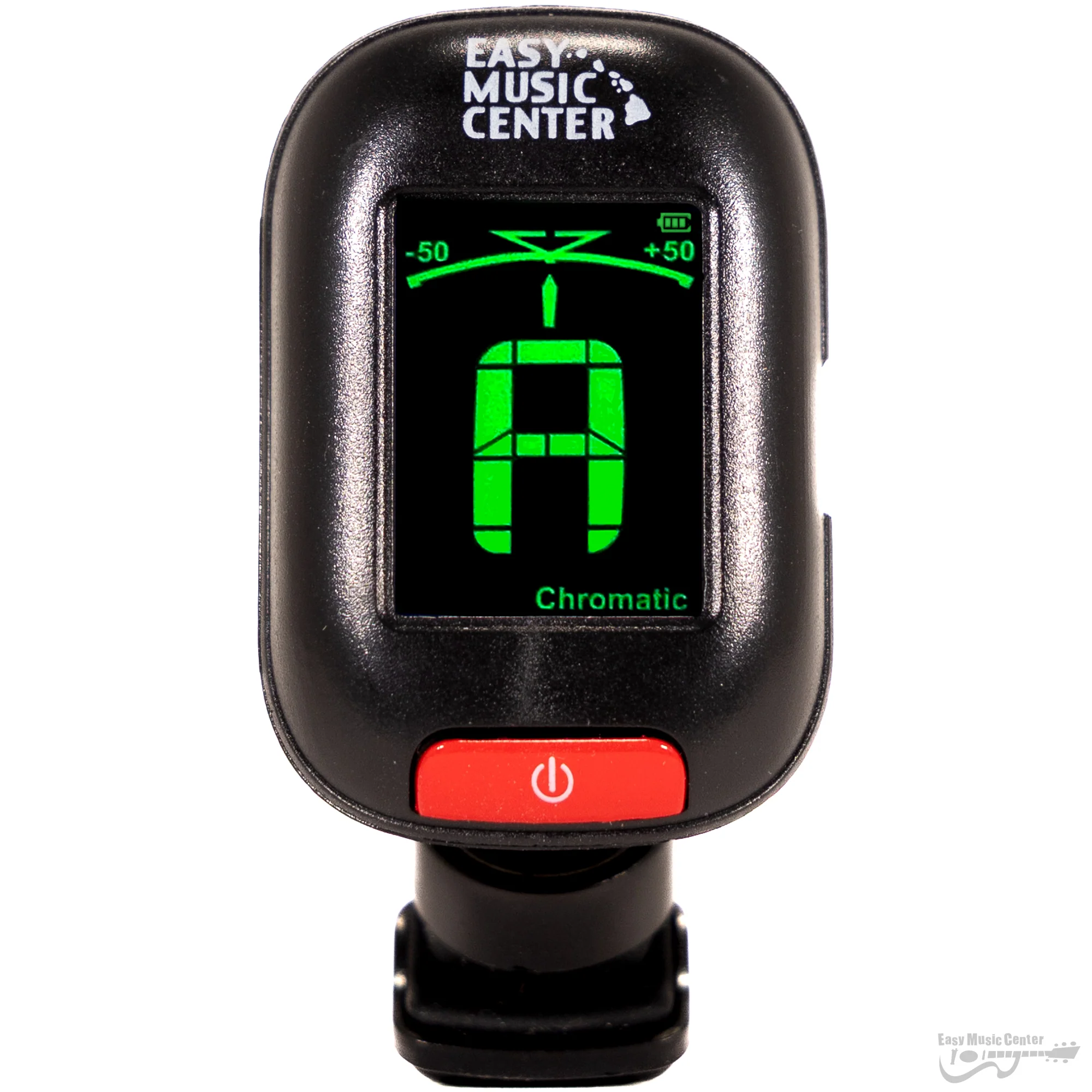 Easy Music Center EMC-TR EMC Clip-on Rechargeable Tuner, USB-C