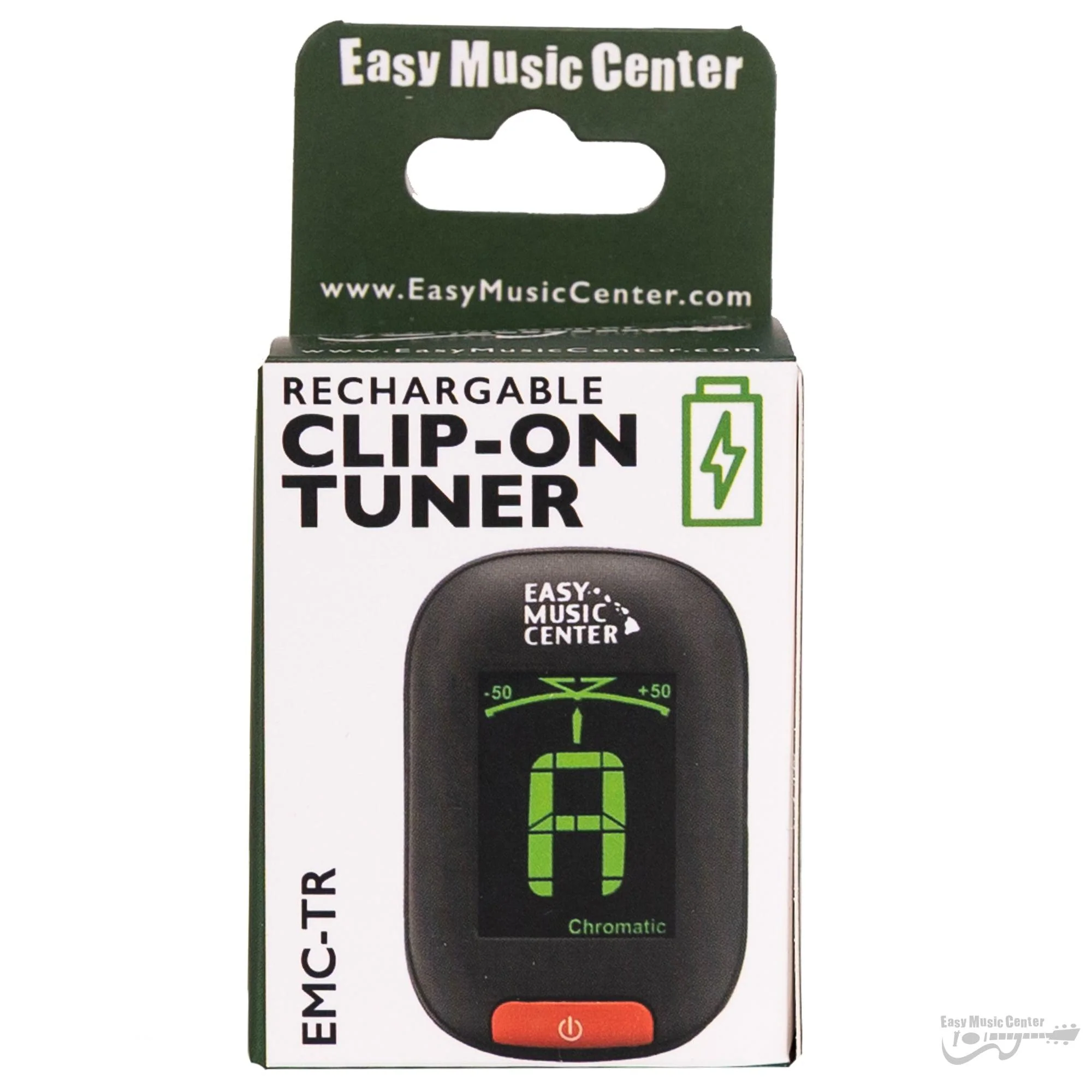 Easy Music Center EMC-TR EMC Clip-on Rechargeable Tuner, USB-C - Image 3