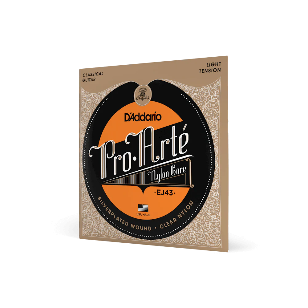 D'Addario EJ43 Pro-Arte Nylon Classical Guitar Strings, Light Tension, Tie-end - Image 3