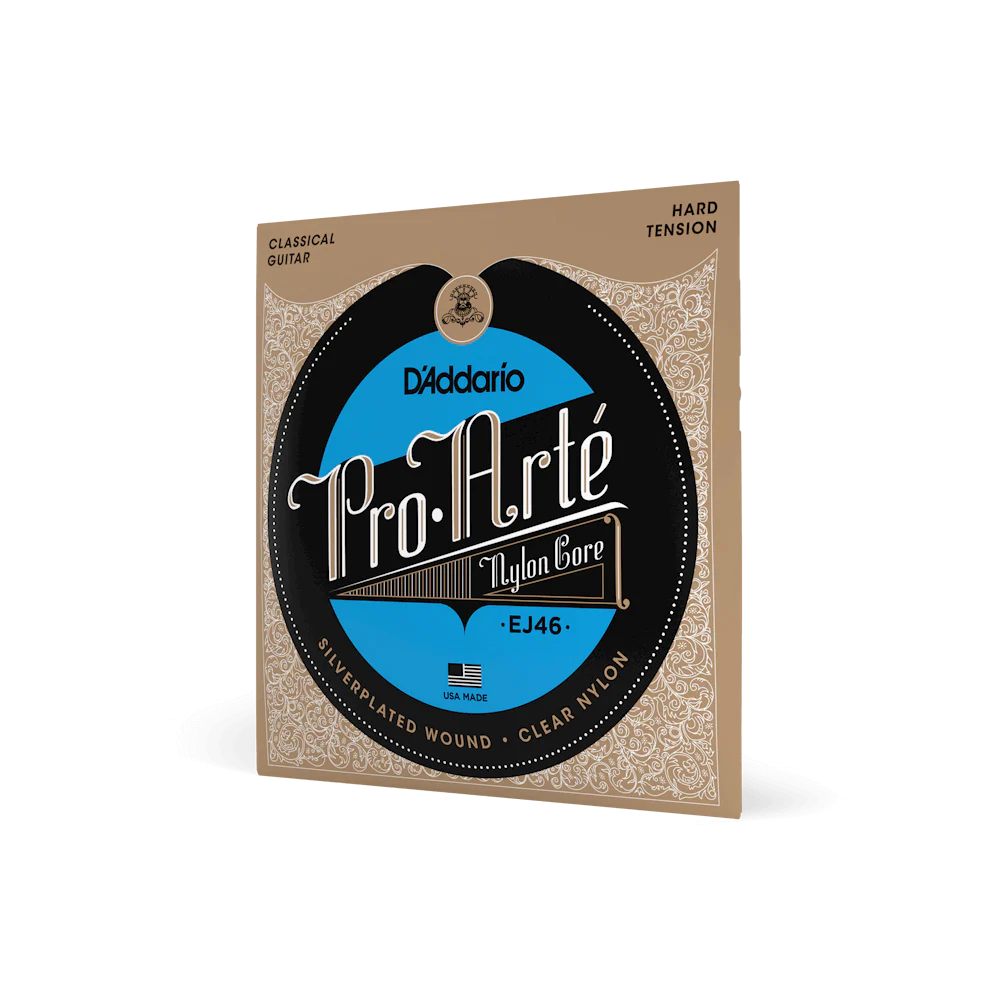 D'Addario EJ46 Pro-Arte Hard Guitar Strings, Tie-end - Image 3