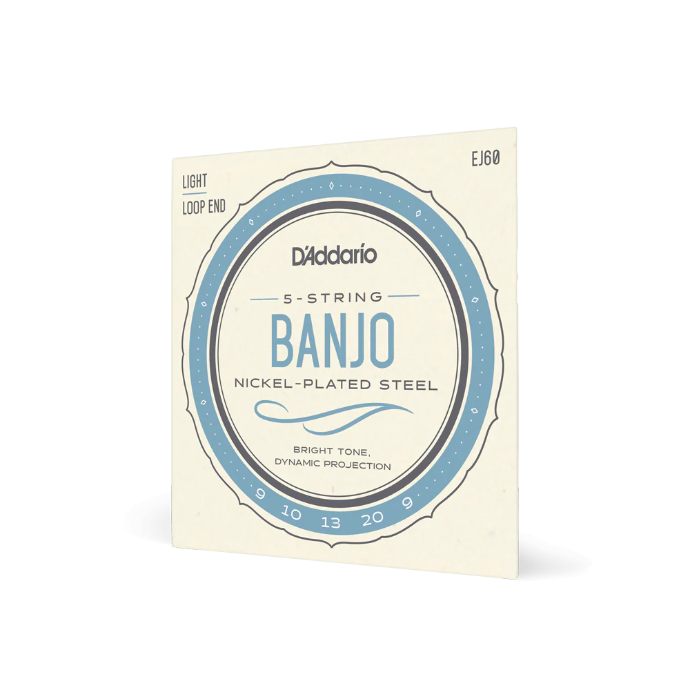 D'Addario EJ60 5-String Banjo Strings, Nickel, Light, 9-20 - Image 4