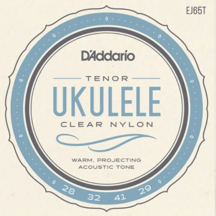 D'Addario EJ65T Pro-Arté Custom Extruded Nylon Ukulele Strings, Tenor