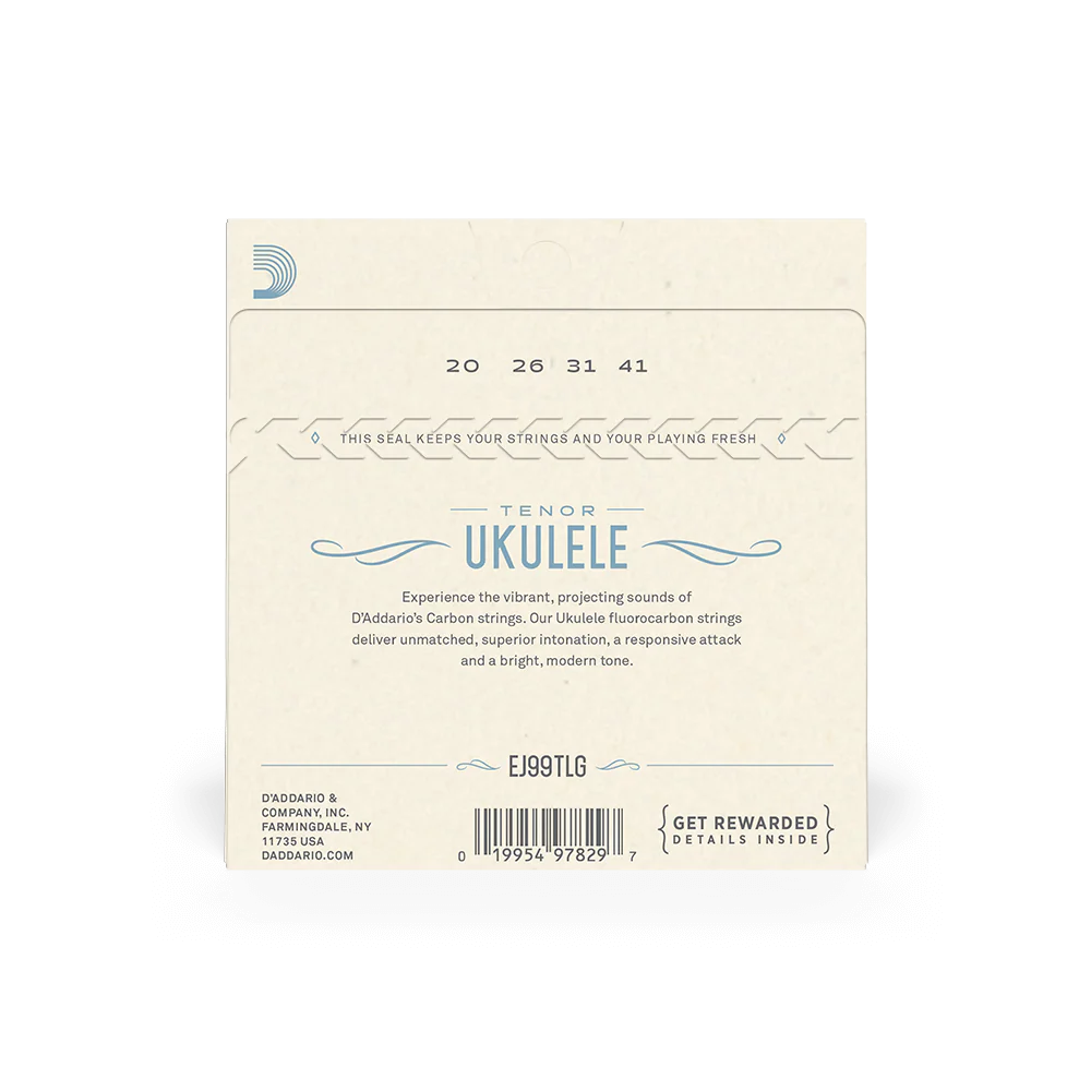 D'Addario EJ99TLG Pro-Arté Carbon Ukulele Strings, Tenor Low G - Image 2