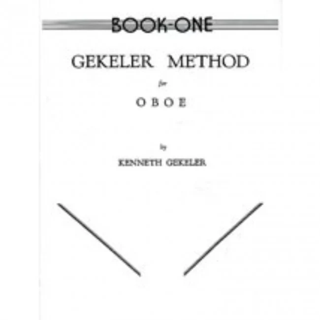 Alfred EL00081 Gekeler Method for Oboe Book 1
