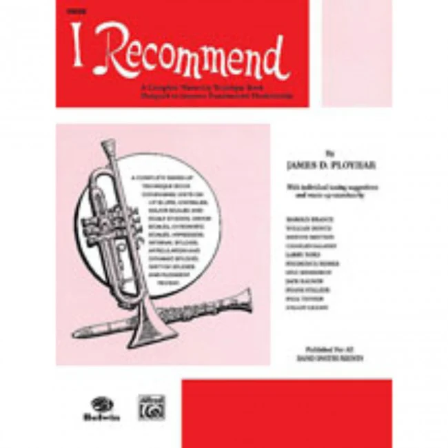 Alfred EL02575 I Recommend - Oboe