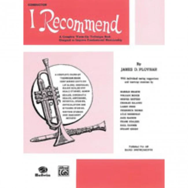 Alfred EL02583 I Recommend - Cornet-Trumpet