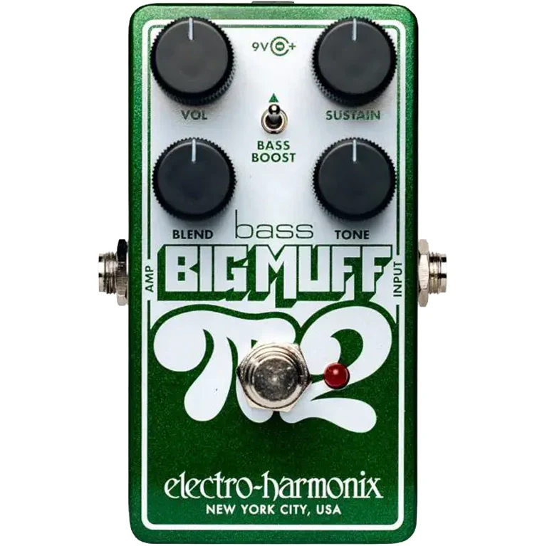 Electro Hrmonix NANOBBM2 Nano Bass Big Muff Pi 2 Fuzz Pedal