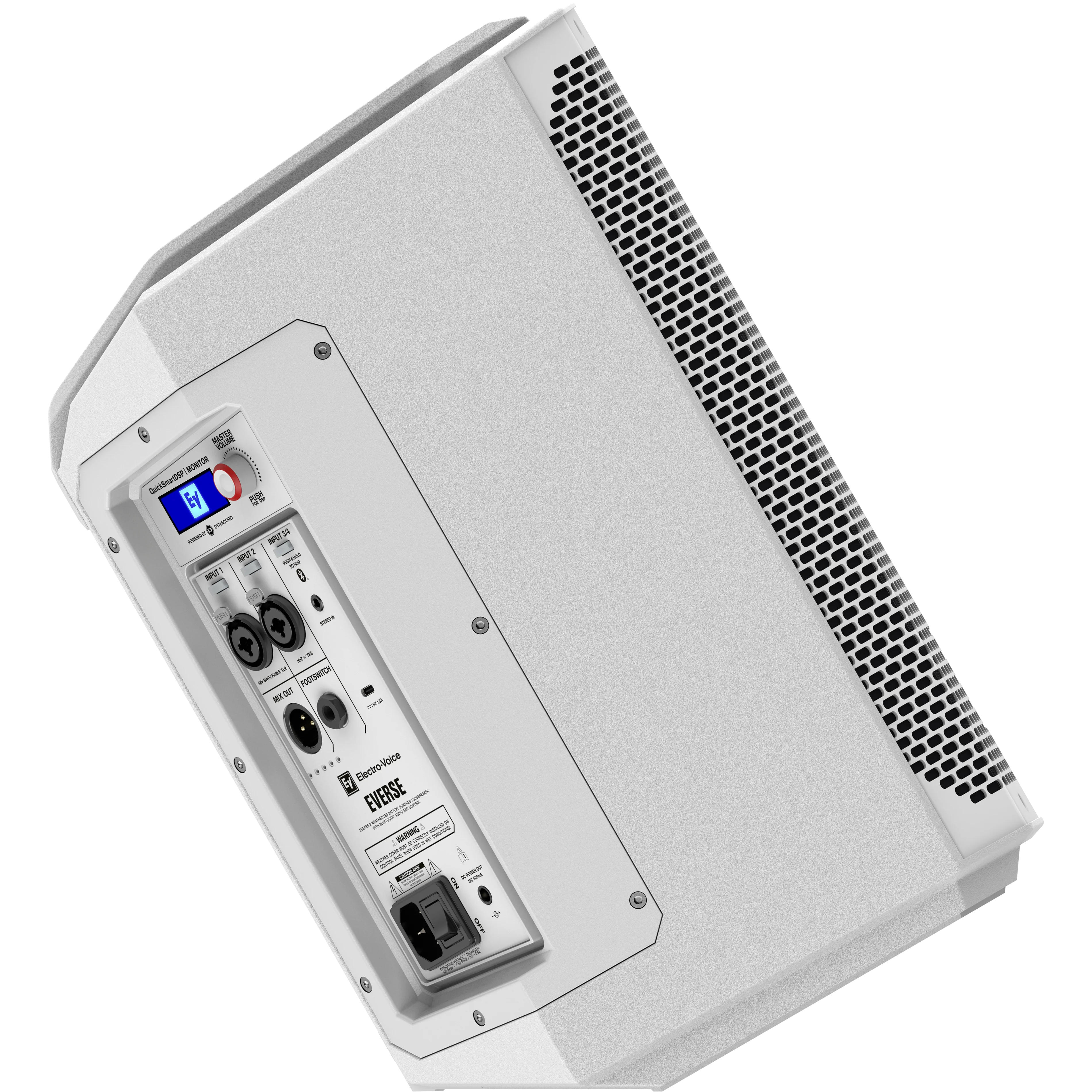 Electro-Voice EVERSE8-W 8" 2-way Portable Speaker w/ Battery, White - Image 4