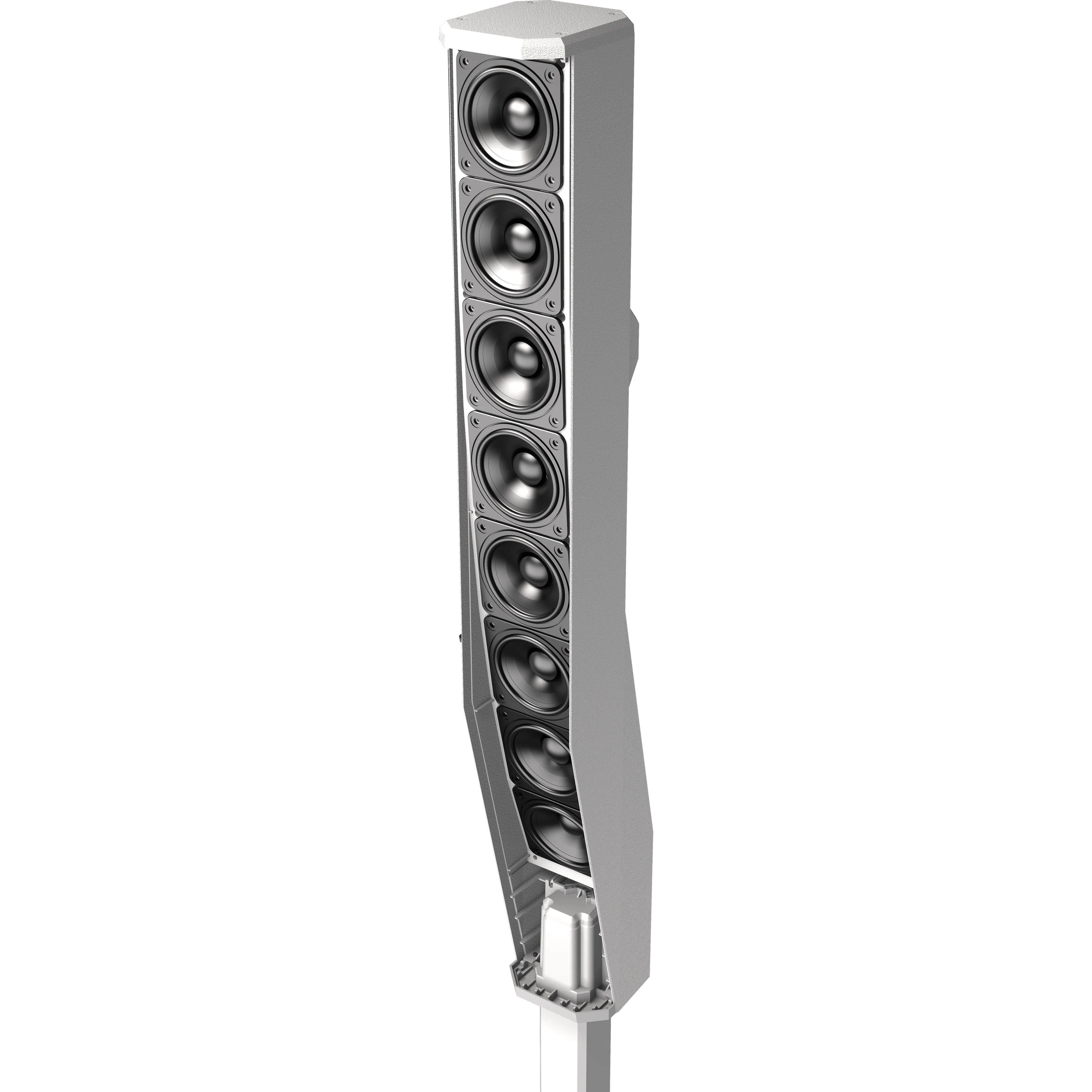 Electro-Voice EVOLVE50-W Portable Column Speaker Array with Sub, White - Image 4