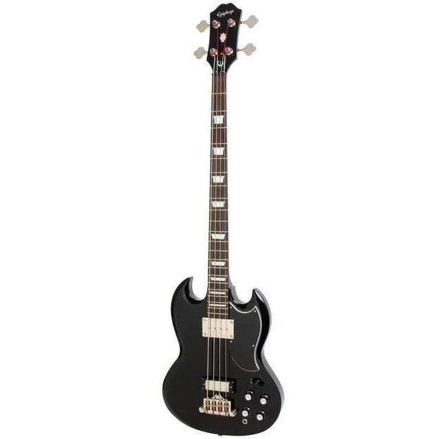 Epiphone EBG3EBCH1 EB-3 Electric Bass, Ebony