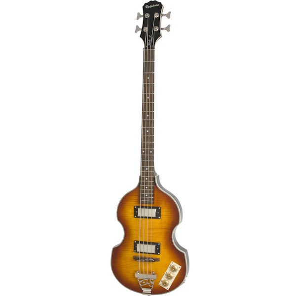 Epiphone EBVIVSCH1 Viola Electric Bass, Vintage Sunburst