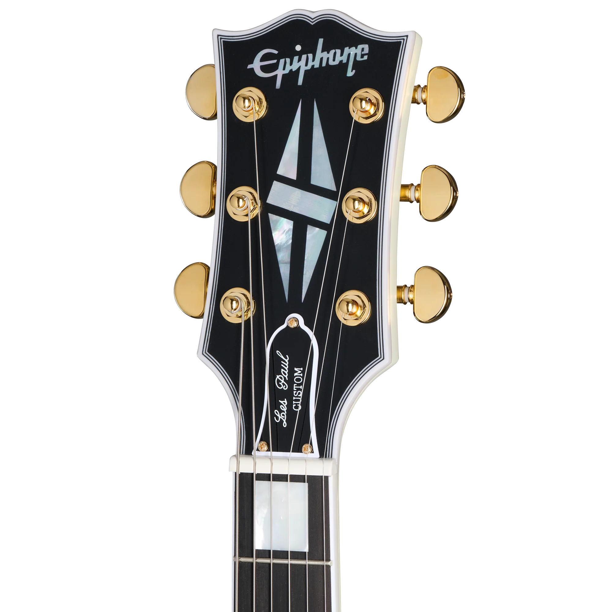 Epiphone ECSGC63CWVGM1 1963 Les Paul SG Custom w/ Maestro Vibrola - Classic White - Image 4