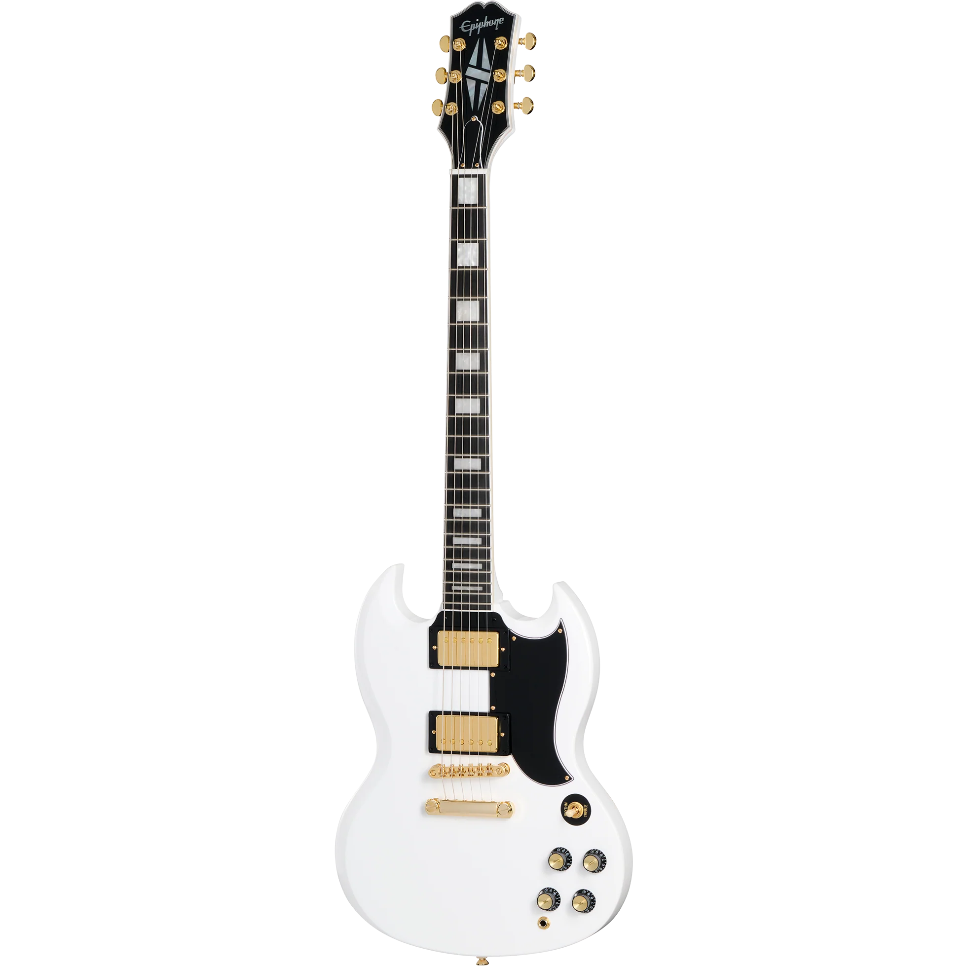 Epiphone EIGSGCAWGH1 SG Custom, 2-Hum - Alpine White