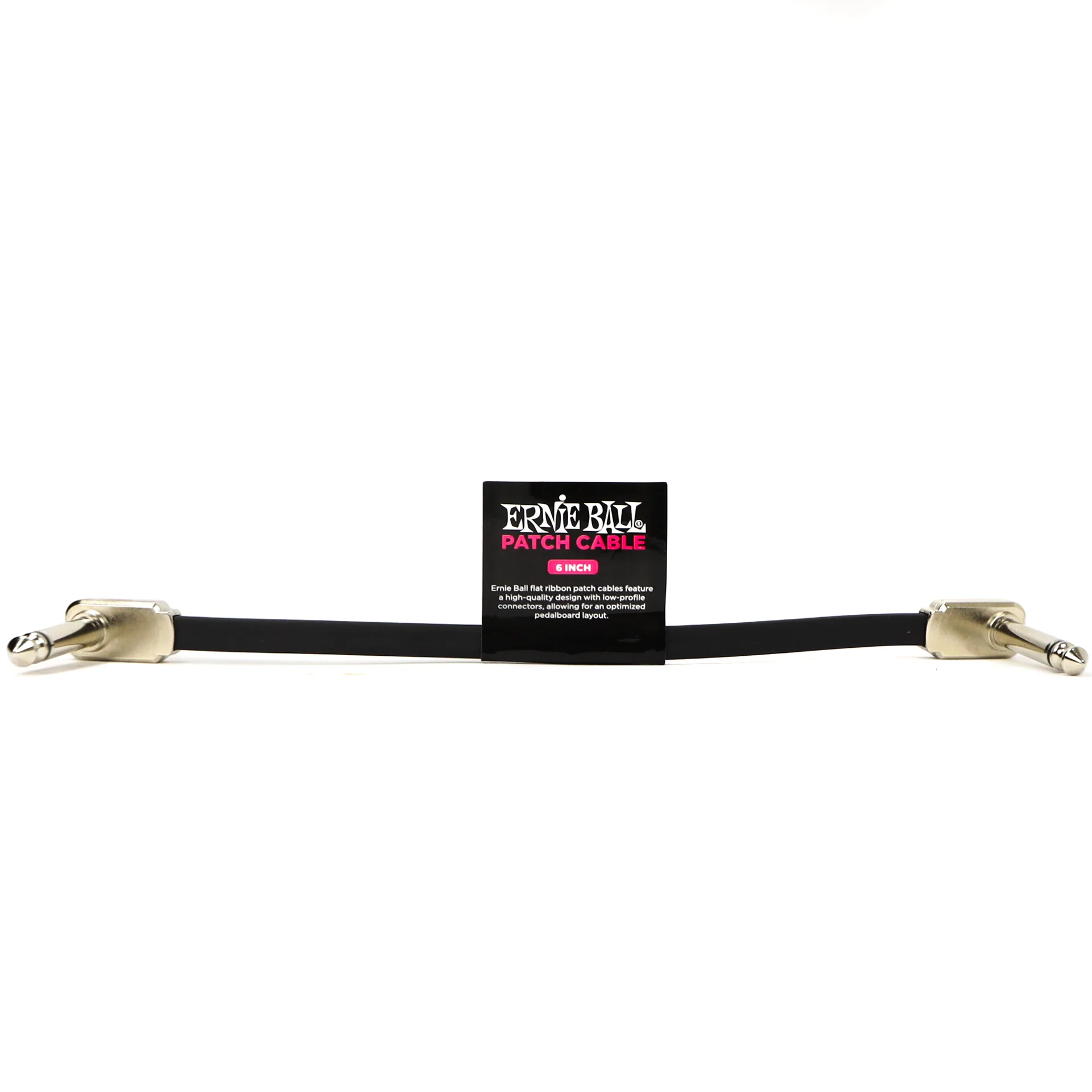 Ernie Ball P06226 6" Single Flat Ribbon Patch Cable