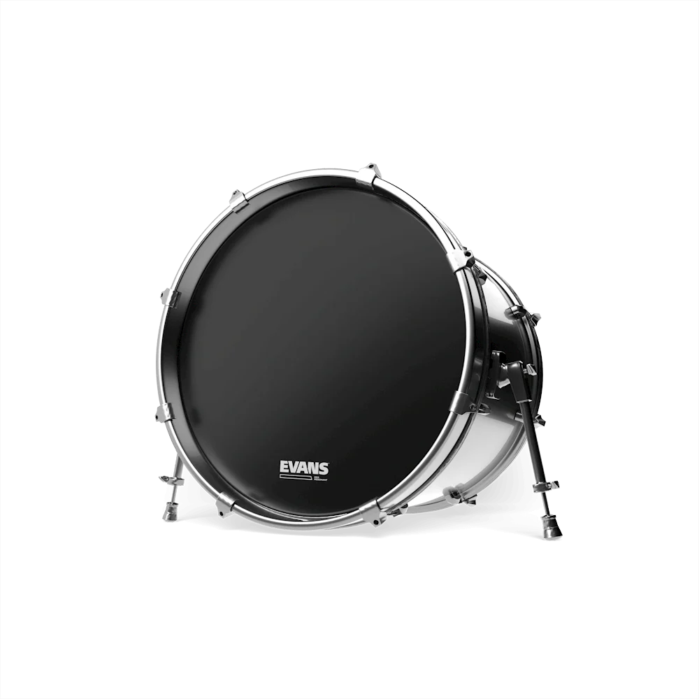 Evans BD16RB-NP 16" EQ3 Resonant, Black, No Port - Image 2