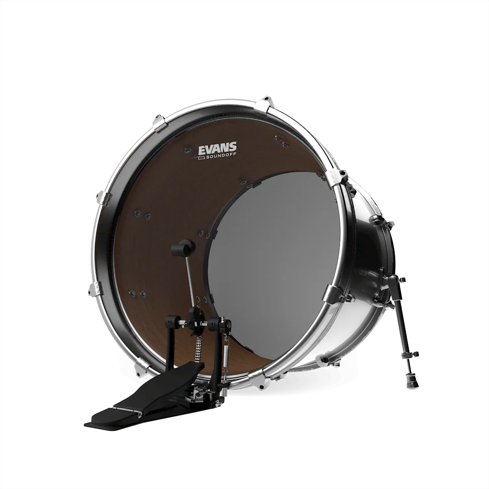 Evans BD20SO1 20" SoundOff Bass Drumhead - Image 3