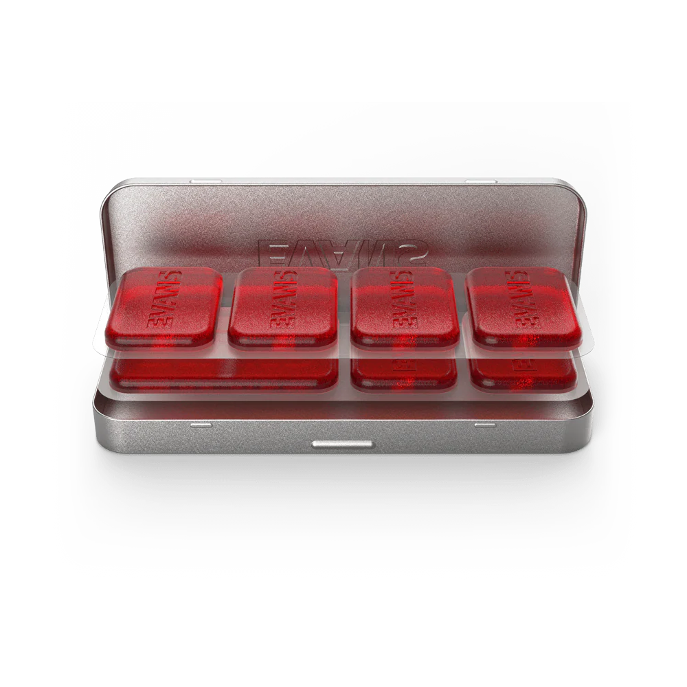 Evans EQPODS Damper Gel for Drums w/ Case, 7-pack - Image 3