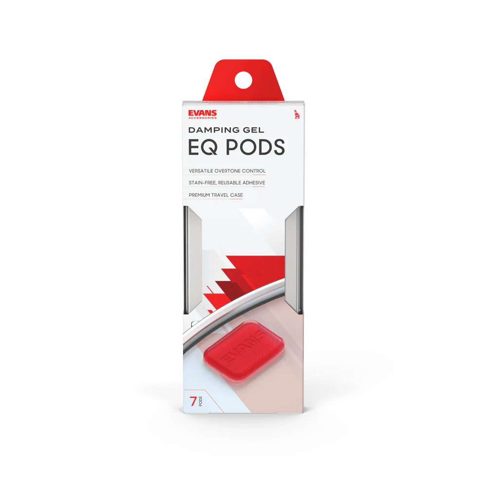 Evans EQPODS Damper Gel for Drums w/ Case, 7-pack - Image 4