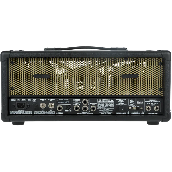 EVH 225-3060-000 5150III 50W Head, EL34, Black - Image 2