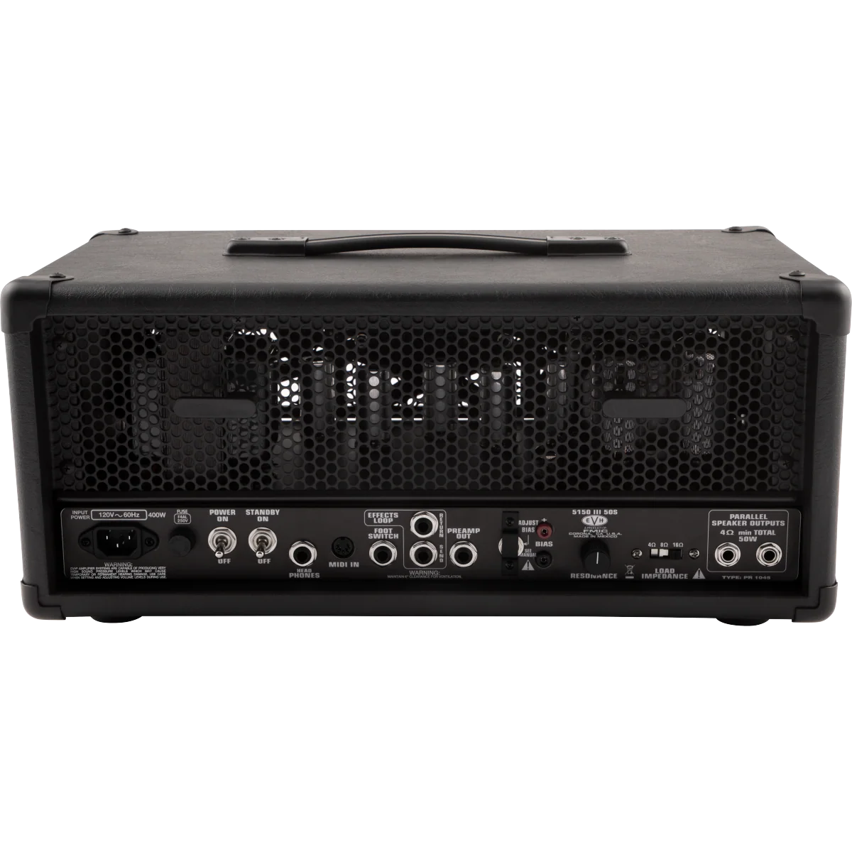 EVH 225-3070-000 5150III 50S Head, 6L6, Black - Image 2