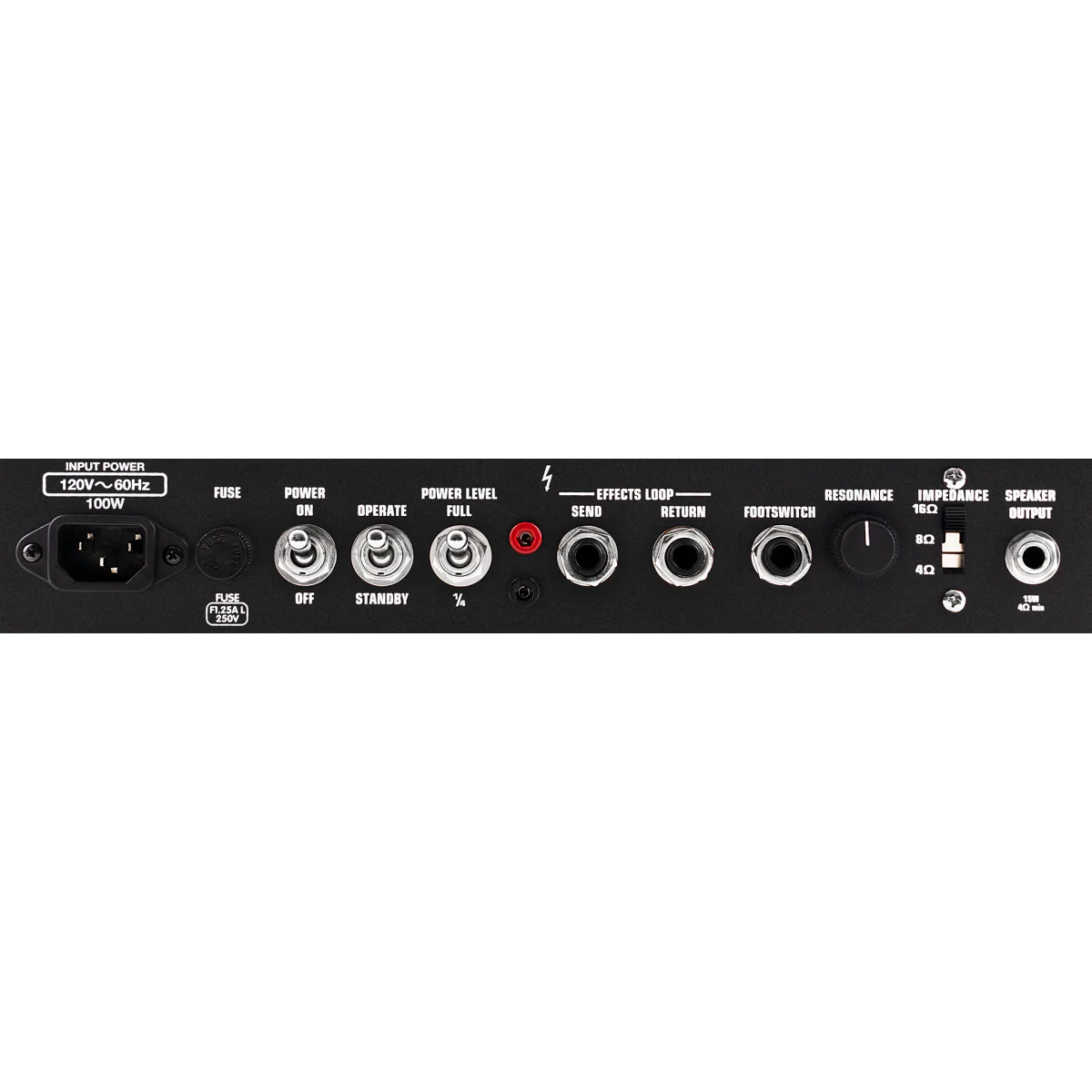 EVH 225-6020-000 5150III Lunchbox 15W LBX-S Head,  Stealth Black - Image 4