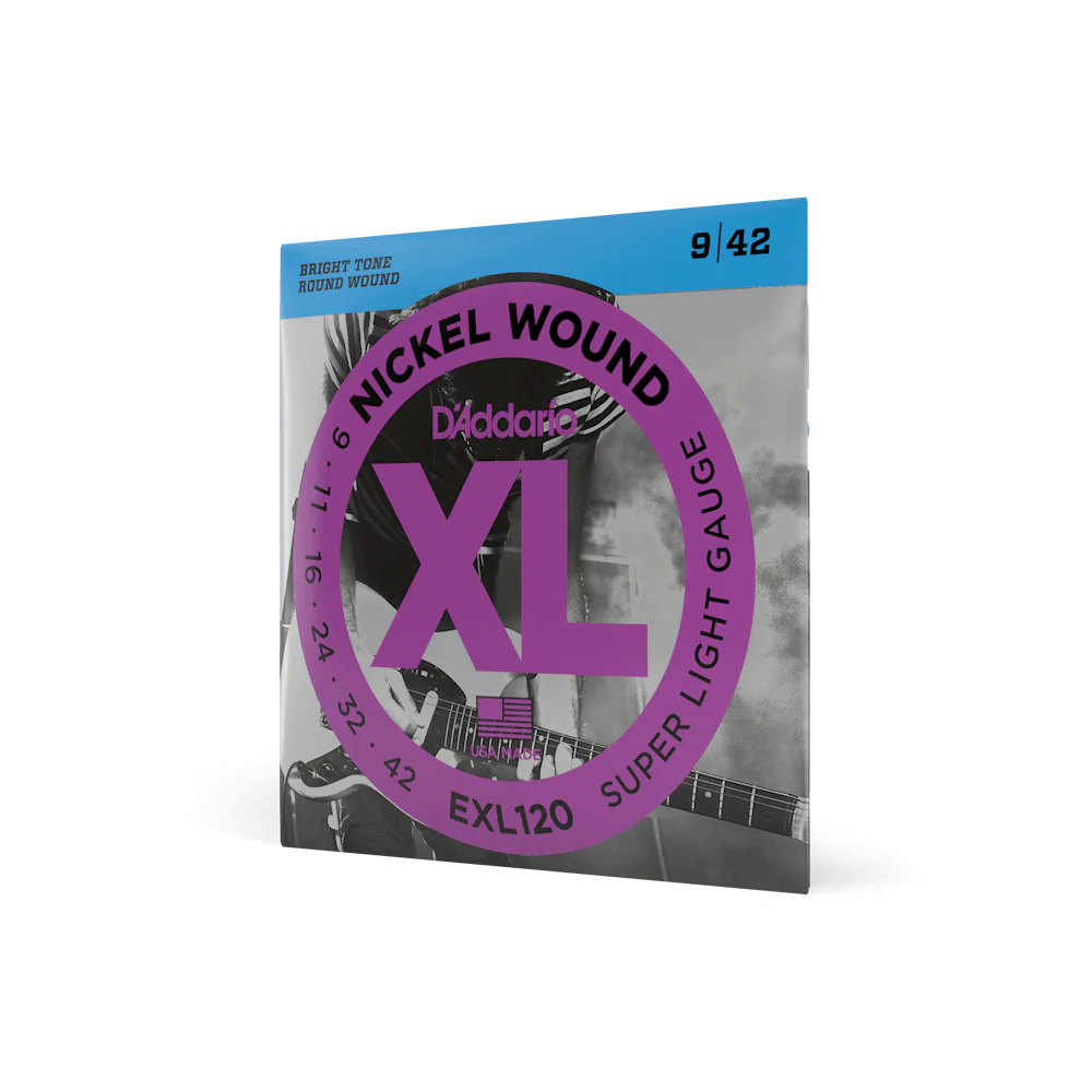 D'Addario EXL120 Nickel Wound, Super Light, 09-42 - Image 4