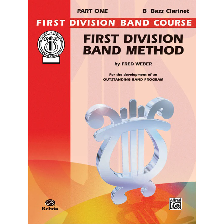 Alfred FDL00006A First Division Method Book 1 - Bass Clarinet