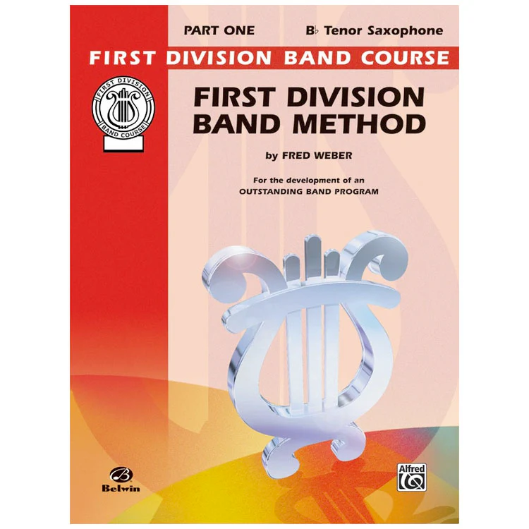 Alfred FDL00010A First Division Method Book 1 - Tenor Sax