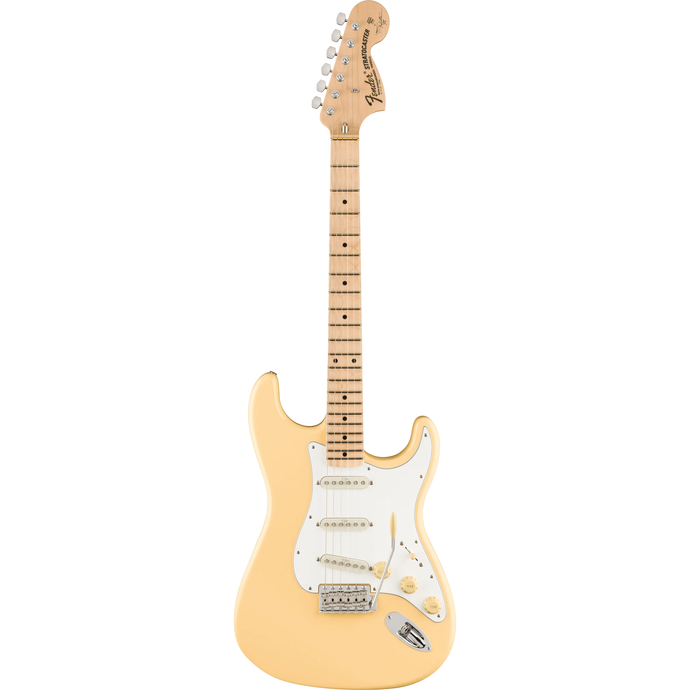 Fender 010-7112-841 Yngwie Malmsteen Strat MN Vintage White