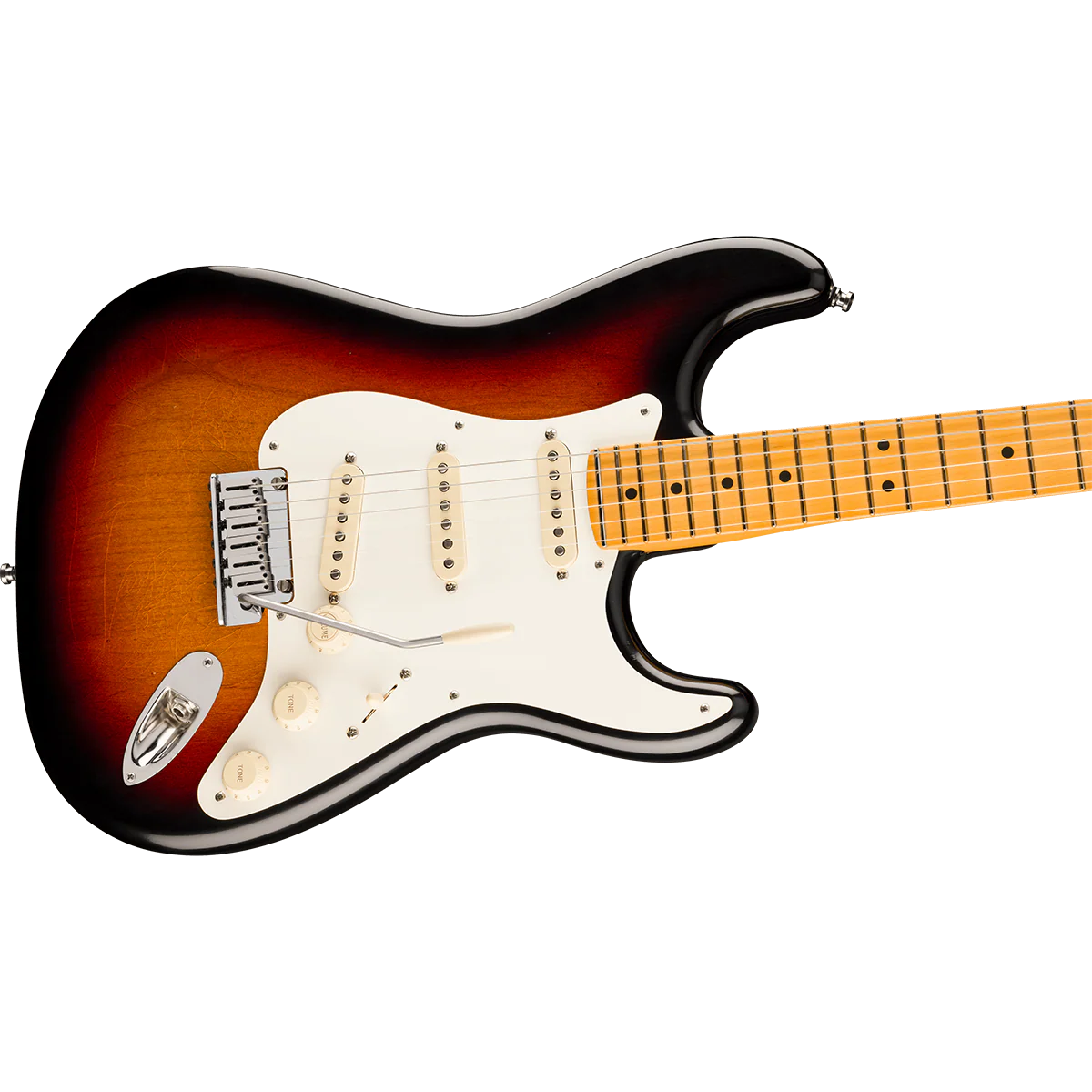 Fender 011-8212-800 Am Ultra Luxe '50s Strat, MN, 3-Color Sunburst - Image 4