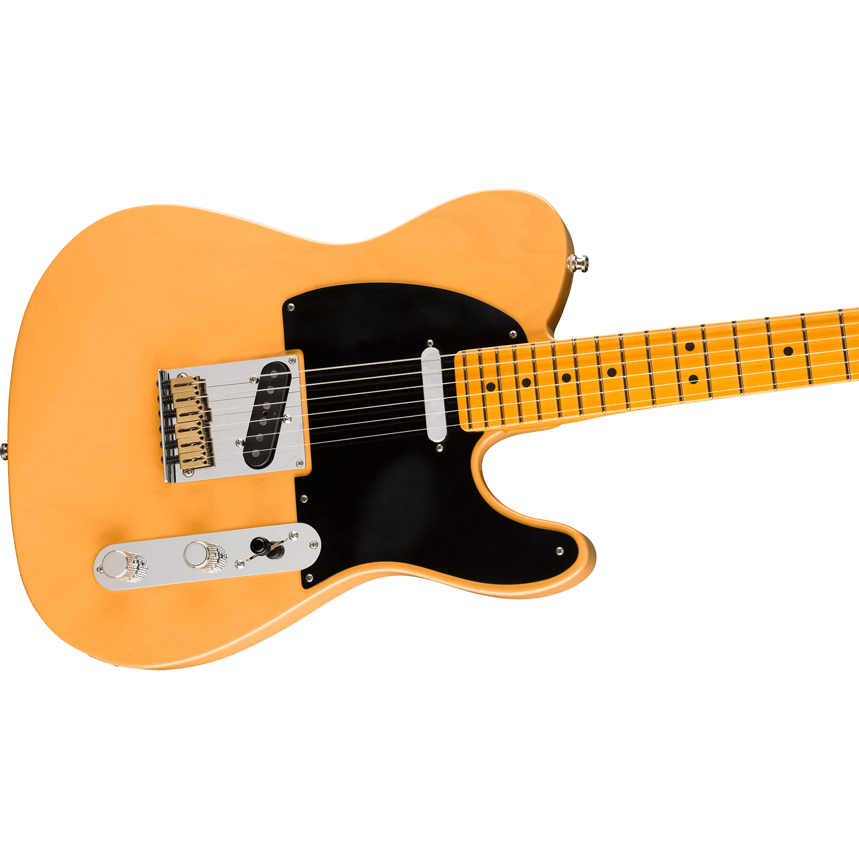 Fender 011-8242-850 Am Ultra Luxe '50s Tele, MN, Butterscotch Blonde - Image 4
