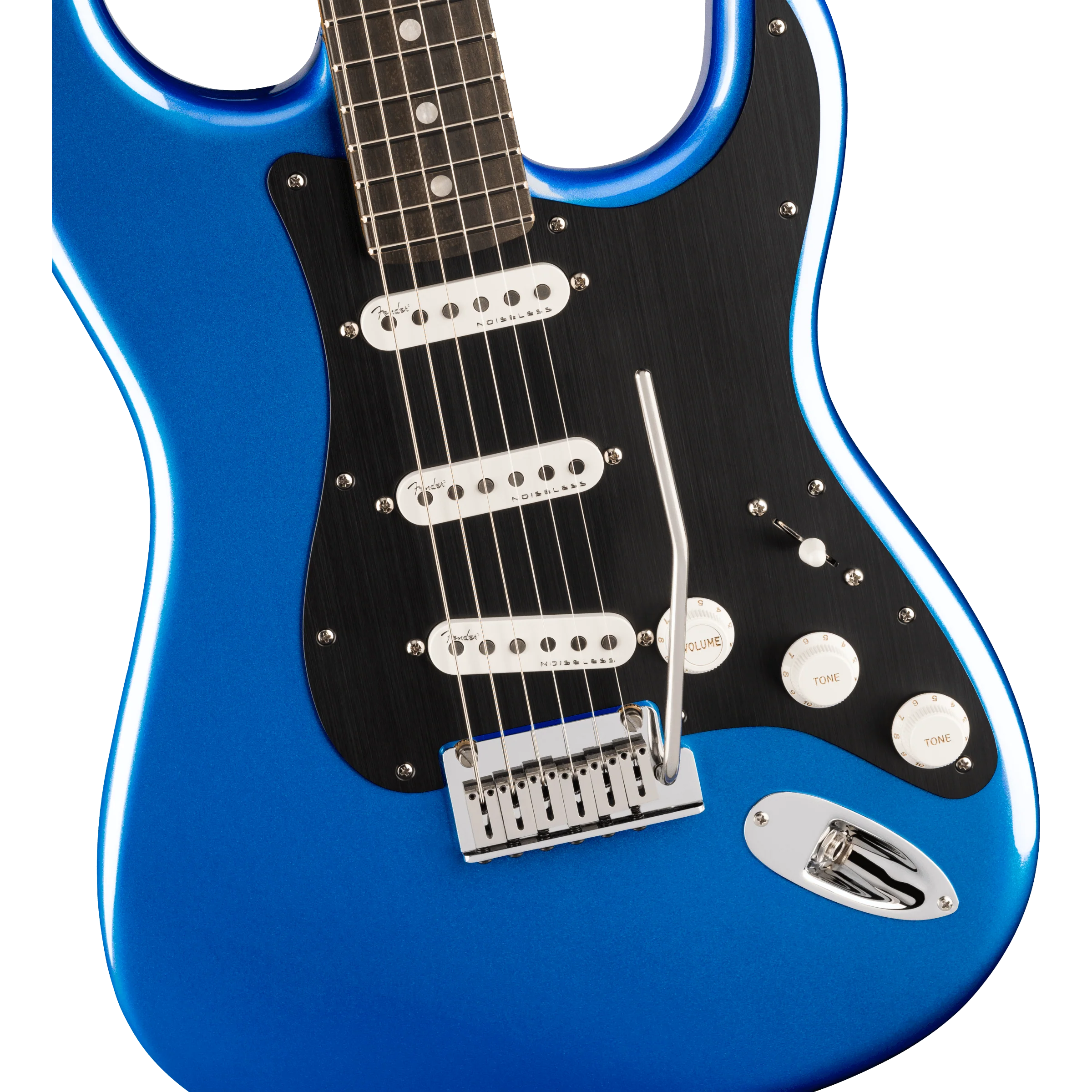 Fender 011-9141-776 Am Ultra II Strat, SSS, Ebony FB, Noble Blue - Image 3